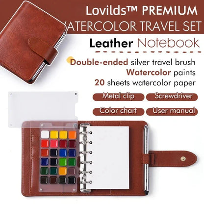 Lovilds™ Watercolor Travel Set