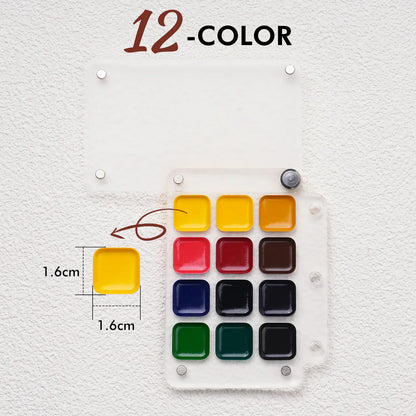 Lovilds™ Watercolor Travel Set