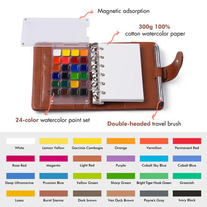 Lovilds™ Watercolor Travel Set