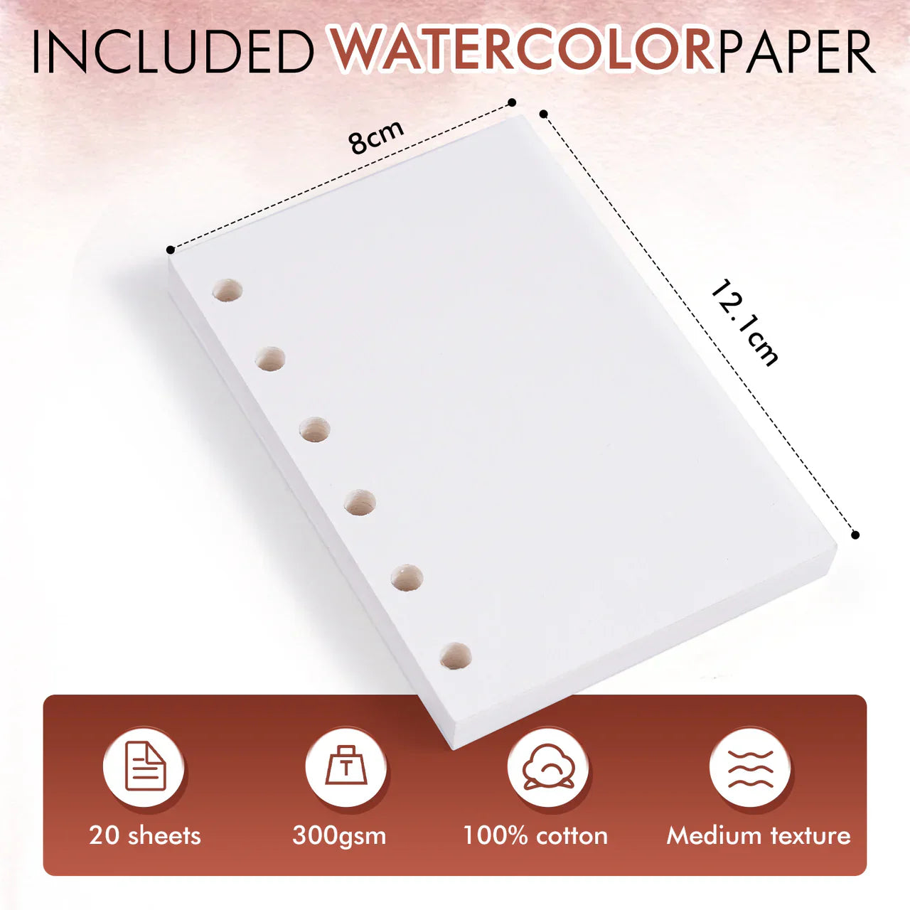 Lovilds™ Watercolor Travel Set